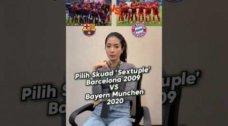 Squad barcelona 2009 vs bayern munchen 2020 ⁉️ #barcelona #bayernmunich #indonesia