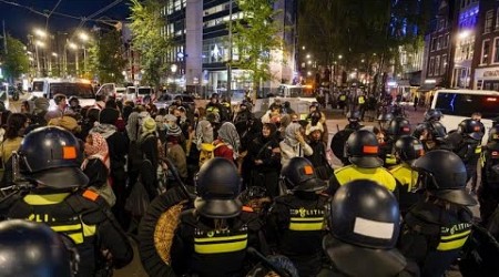 Amsterdam : violents incidents entre supporters lors d&#39;un match entre l&#39;Ajax et le Maccabi Tel-Aviv