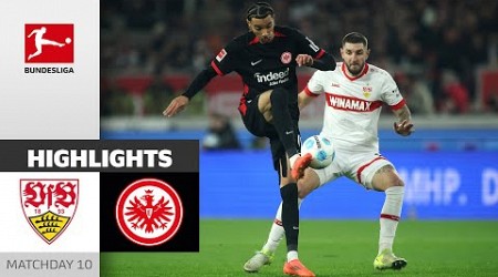 Marmoush Hits Freekick! | VfB Stuttgart - Eintracht Frankfurt 2-3 | Highlights | MD 10 – Bundesliga