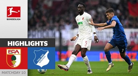 Shared Points In Augsburg | FC Augsburg - TSG Hoffenheim 0-0 | Highlights | MD 10 – Bundesliga 24/25