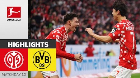 Mainz Gets Another Win vs BVB! | Mainz 05 - Borussia Dortmund 3-1 | Highlights | MD 10 – Bundesliga