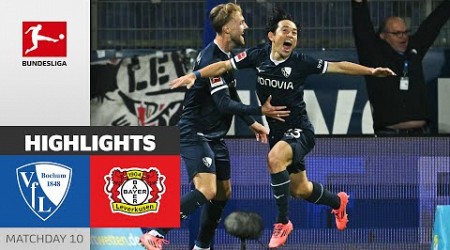 Bochum Steals A Point Late! | VfL Bochum - Bayer 04 Leverkusen 1-1 | Highlights | MD 10 – Bundesliga