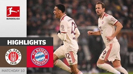 Bayern Extend Their Lead! | St. Pauli - FC Bayern München 0-1 | Highlights | MD 10 – Bundesliga