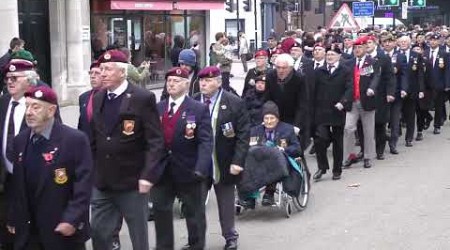 Remembrance Day MARCH PAST - Hull City Centre 2024