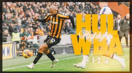 Hull City 1-2 West Bromwich Albion | Short Highlights | Sky Bet Championship