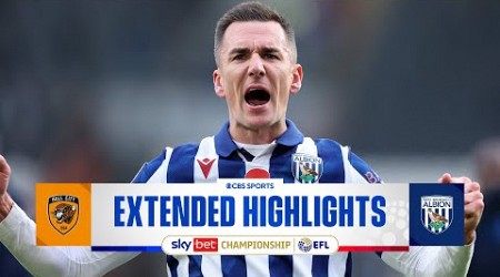 Hull City vs. West Bromwich Albion: Extended Highlights | EFL Championship | CBS Sports Golazo