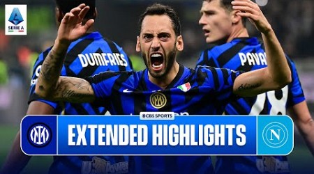 Inter vs. Napoli: Extended Highlights | Serie A | CBS Sports Golazo