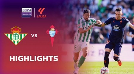 Real Betis v Celta Vigo | LaLiga 24/25 | Match Highlights