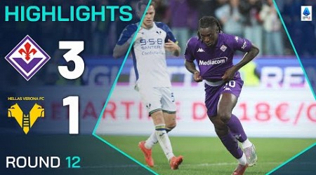 FIORENTINA-VERONA 3-1 | HIGHLIGHTS | Kean hat-trick for the Viola | Serie A 2024/25