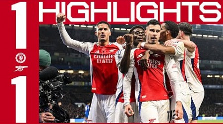 Martinelli scores in London derby draw | HIGHLIGHTS | Chelsea vs Arsenal (1-1) | Premier League