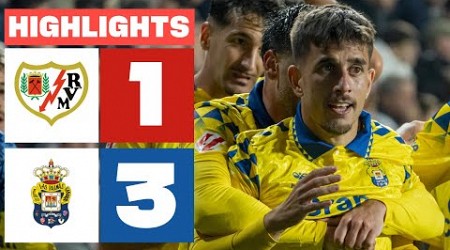 RAYO VALLECANO 1 - 3 UD LAS PALMAS I RESUMEN LALIGA EA SPORTS