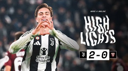 HIGHLIGHTS SERIE A | Juventus 2-0 Torino | Yildiz&#39;s celebratory tribute to Del Piero on his birthday