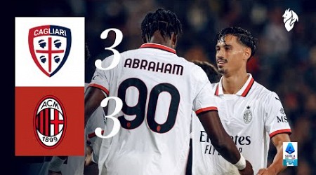 A six-goal draw on the night of Camarda&#39;s full debut | Cagliari 3-3 AC Milan | Highlights Serie A