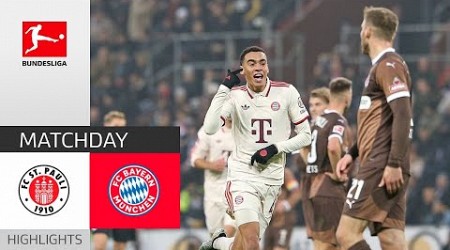 FC St Pauli - Bayern München | 0:1 | Zusammenfassung | Bundesliga 2024-25 | st pauli bayern