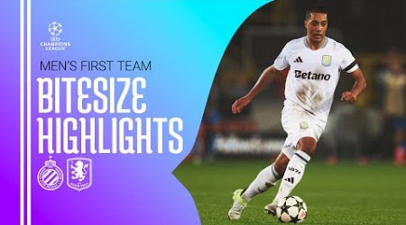 BITESIZE HIGHLIGHTS | Club Brugge v Aston Villa