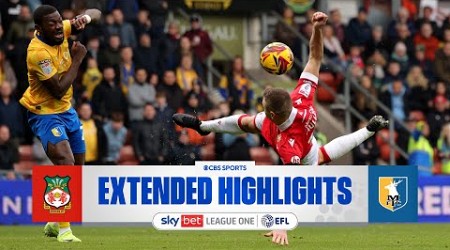 Wrexham vs. Mansfield Town: Extended Highlights | EFL League One | CBS Sports Golazo