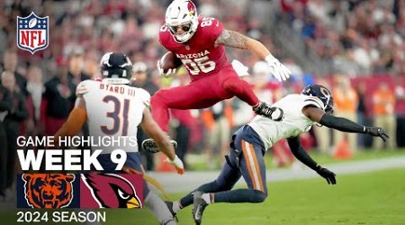 Chicago Bears vs. Arizona Cardinals | 2024 Week 9 Game Highlights