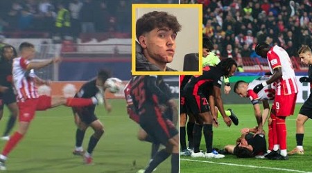 Cubarsi injury update! Pau Cubarsi HORRIFIC HEAD INJURY against Crvena Zvezda |Barca v Crvena Zvezda