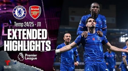 Chelsea vs. Arsenal | Highlights Premier League | Jornada 11 | Telemundo Deportes