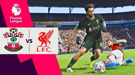 Southampton vs Liverpool | Premier League 24/25 CLASH | EFOOTBALL