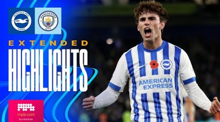 EXTENDED HIGHLIGHTS | Brighton v Man City | Premier League