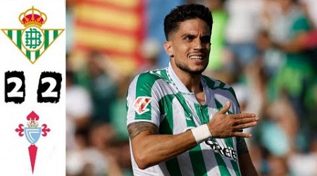 Real Betis vs Celta Vigo | 2-2 | Highlights | LALIGA 2024