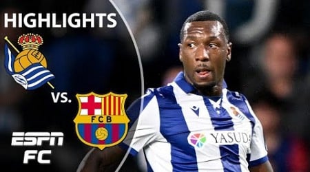 Real Sociedad vs. Barcelona | LALIGA Highlights | ESPN FC