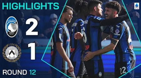 ATALANTA-UDINESE 2-1 | HIGHLIGHTS | Atalanta secure comeback win | Serie A 2024/25