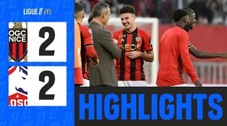 Nice et Lille font JEU ÉGAL à l&#39;Allianz Riviera | 11ème journée - Ligue 1 McDonald&#39;s 24/25