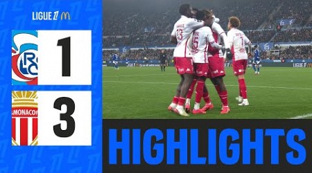 Monaco RENVERSE Strasbourg grâce à Eliesse BEN SEGHIR | 11ème journée - Ligue 1 McDonald&#39;s 24/25