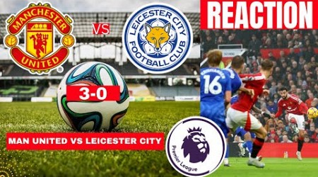 Manchester United vs Leicester City 3-0 Live Premier League Football EPL Match Score Highlights