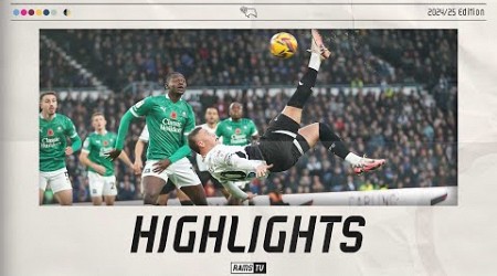 HIGHLIGHTS | Derby County vs Plymouth Argyle