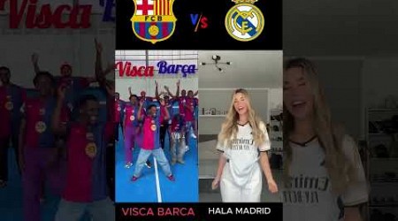 Visca Barca❤️ vs Hala Madrid