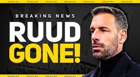 BREAKING! RUUD LEAVES MAN UTD!