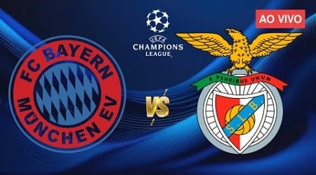 BAYERN DE MUNIQUE x BENFICA - AO VIVO l CHAMPIONS LEAGUE - LIGA DOS CAMPEÕES DA EUROPA EM DIRETO