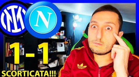 INTER-NAPOLI 1-1: CALHANOGLU SBAGLIA, CONTE SFIORA L&#39;IMPRESA‼️