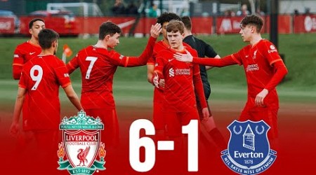 Liverpool 6 x 1 Everton▫️U18 Premier League 2019/20▫️Extended Goals &amp; Highlights