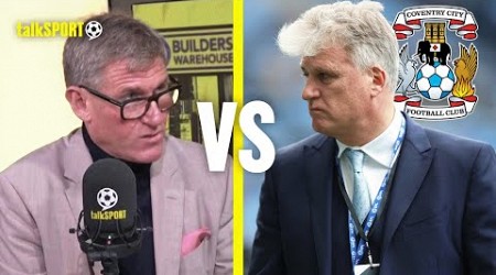 Simon Jordan GRILLS Coventry City Owner Doug King Over The SACKING Of Mark Robins! 