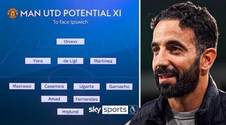 How will Ruben Amorim&#39;s Man Utd starting XI look? | Stats &amp; analysis