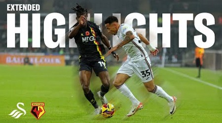 Swansea City v Watford | Extended Highlights