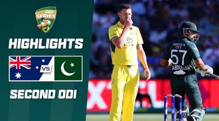 Australia v Pakistan | Second ODI | ODI Series 2024-25