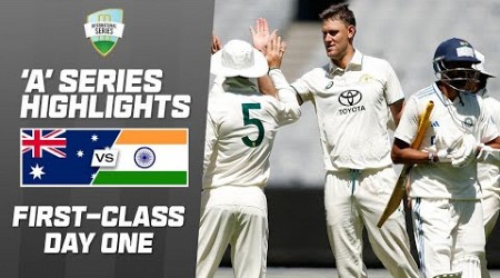 Australia A v India A | First-class match two | Day 1