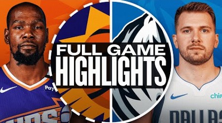 SUNS at MAVERICKS | FULL GAME HIGHLIGHTS | November 8, 2024