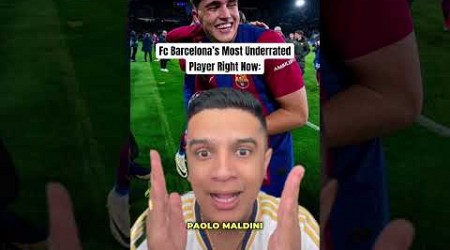 Fc Barcelona’s Most Underrated Player Right Now 