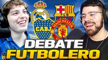 DEBATE FUTBOLERO CON DAVO: BARCELONA, REAL MADRID, MANCHESTER UNITED Y CITY. MEJOR XI DEL FÚTBOL