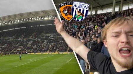 HULL CITY VS WBA (VLOG) *ALBION BACK ON TRACK WITH VITAL WIN AGAINST THE TIGERS*