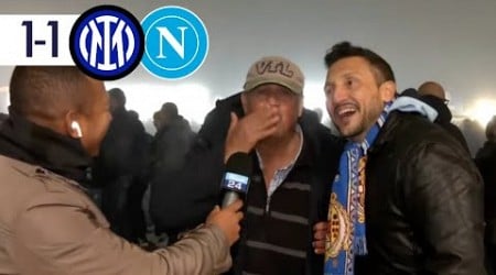 INTER NAPOLI 1-1 e Conte capolista 