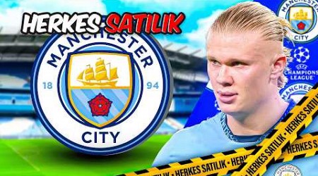 MANCHESTER CITY&#39;DE TÜM TAKIM SATILIYOR! // MANCHESTER CITY HERKES SATILIK REBUILD FC 25