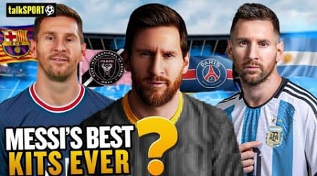 Lionel Messi&#39;s TOP 5 Kits RANKED | KitSTORY 