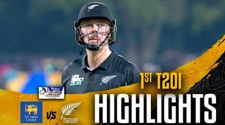 1st T20I | Highlights | New Zealand Tour Of Sri Lanka | 9th November 2024